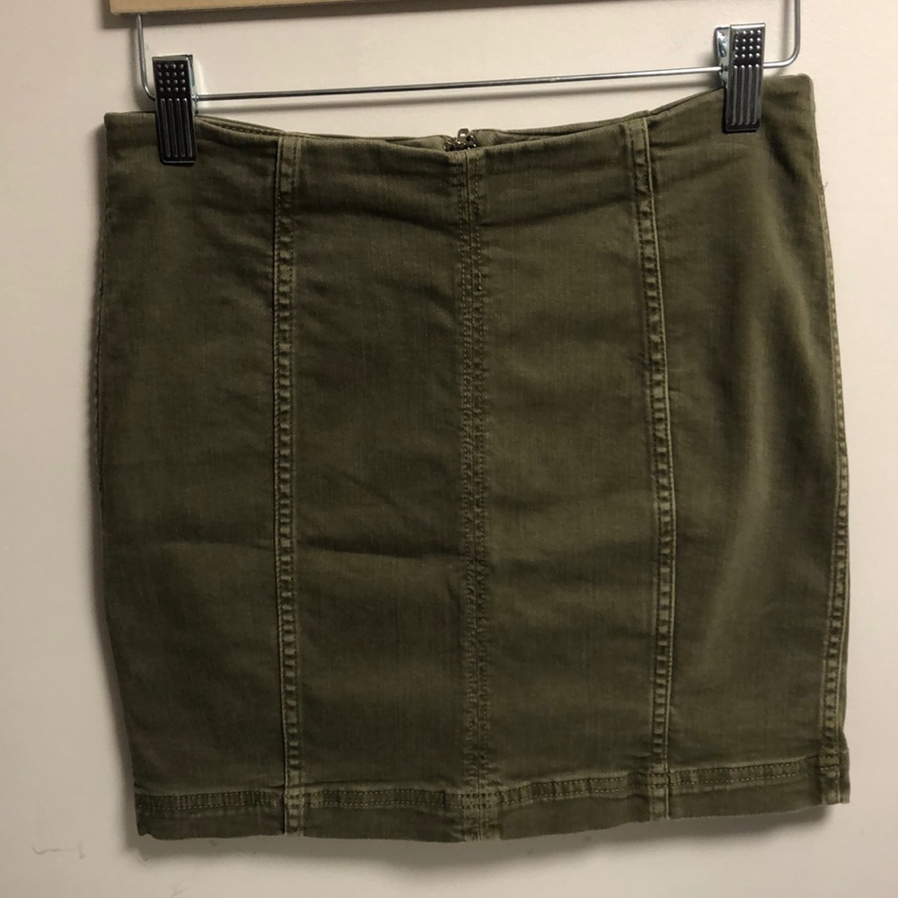 Free People Demin Skirt